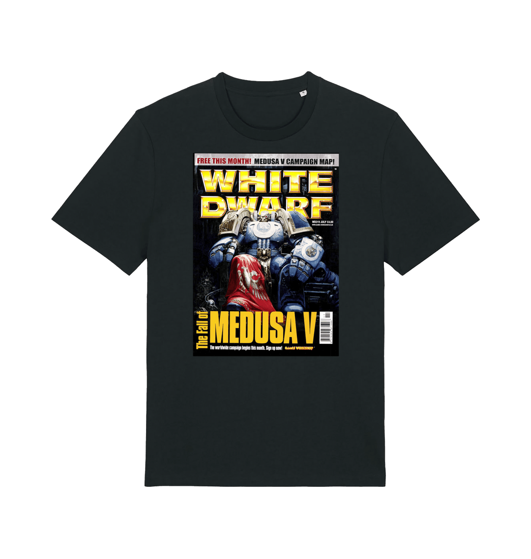 Black Printed T-shirt Front